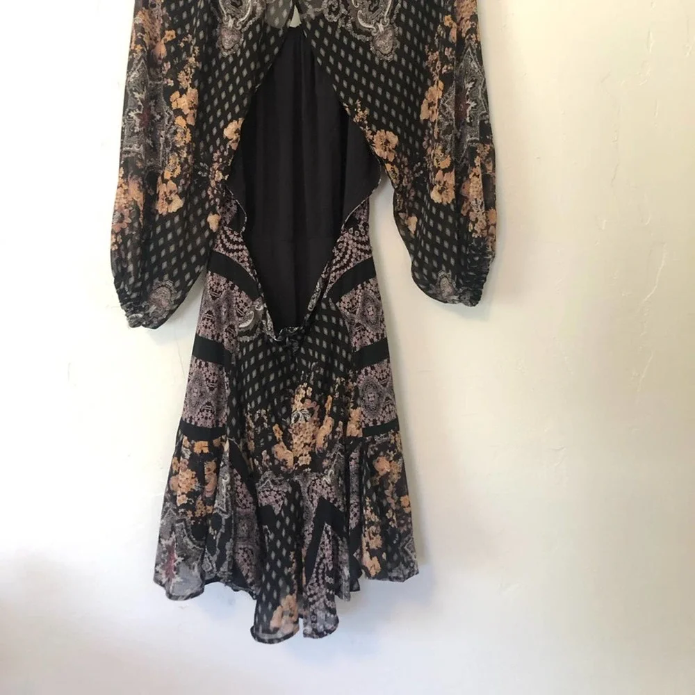 26) FREE PEOPLE Seven Wonders Mini Dress NWT sz S! - Picture 13 of 15